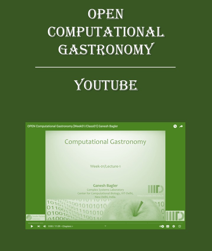 Computational Gastronomy Pioneer